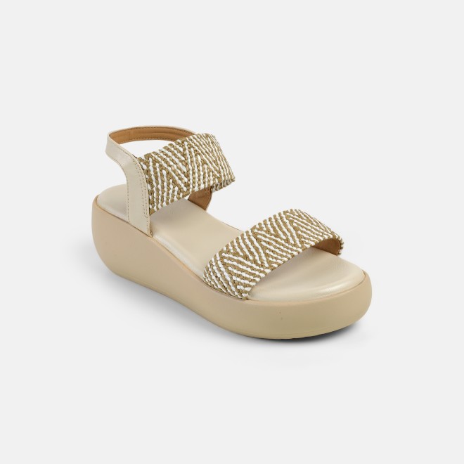 Mochi Women Beige Casual Slippers (SKU: 33-1200-20-40)