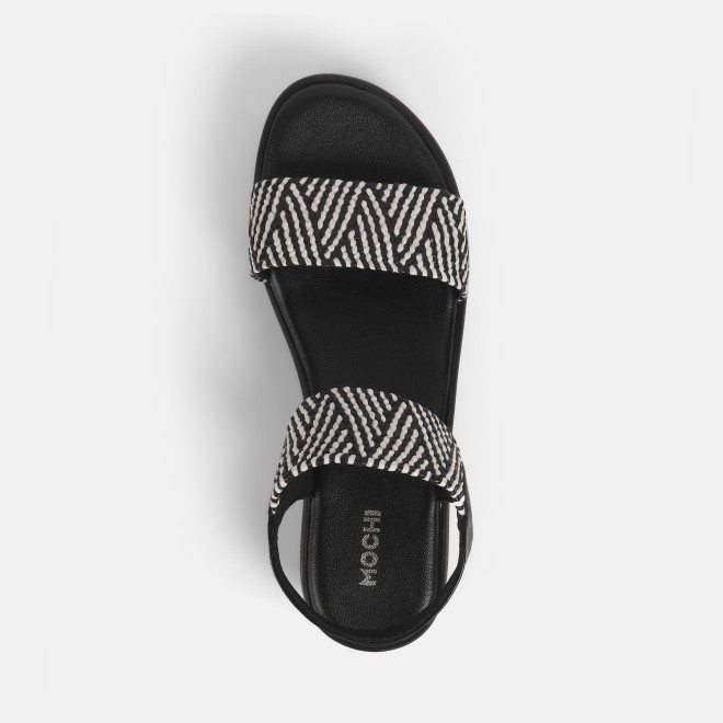Mochi Women Black Casual Sandals (SKU: 33-1200-11-37)