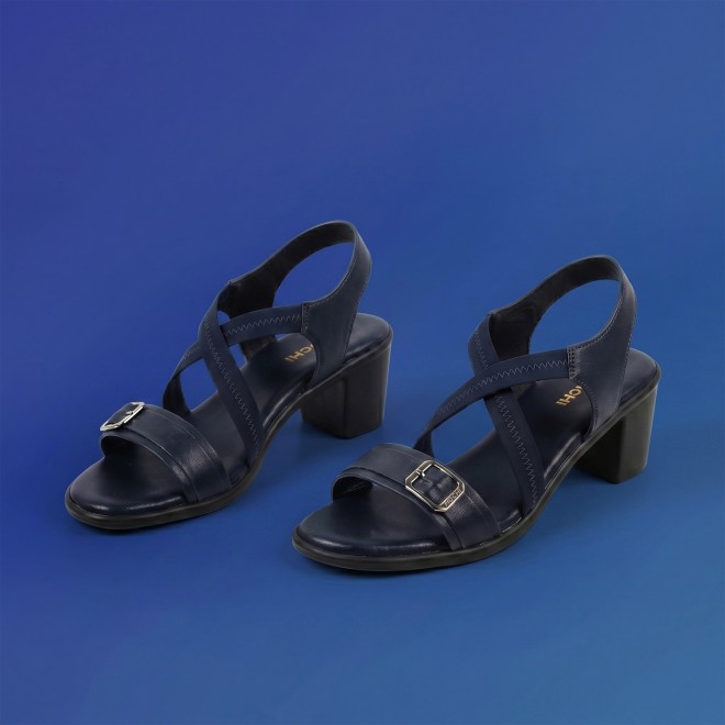 Mochi Women Blue-navy Casual Sandals