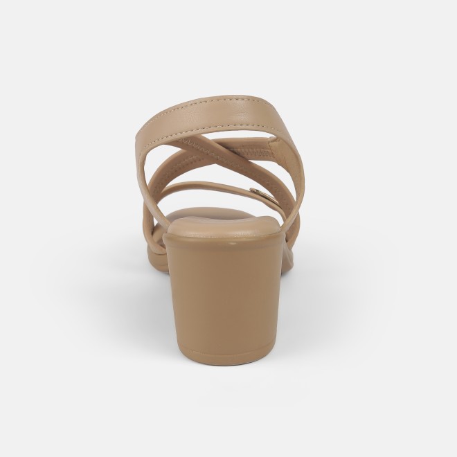 Mochi Women Beige Casual Sandals (SKU: 33-1206-20-36)
