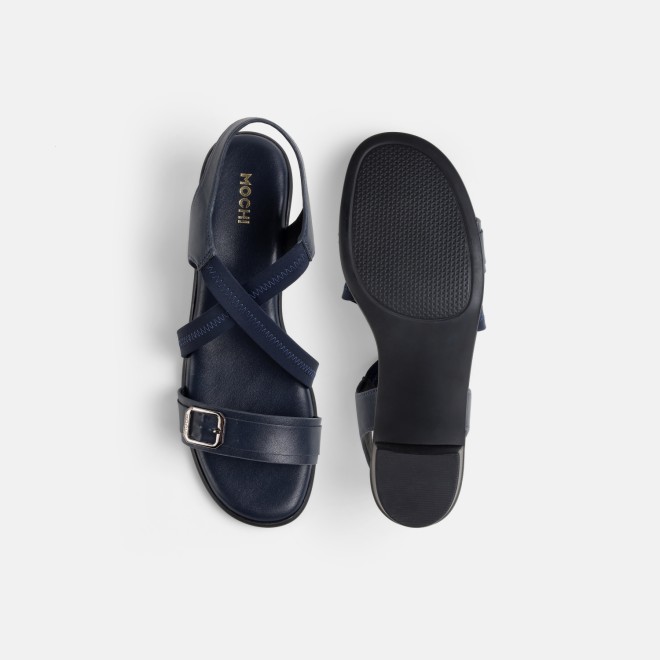 Mochi Women Blue-navy Casual Sandals (SKU: 33-1206-17-36)