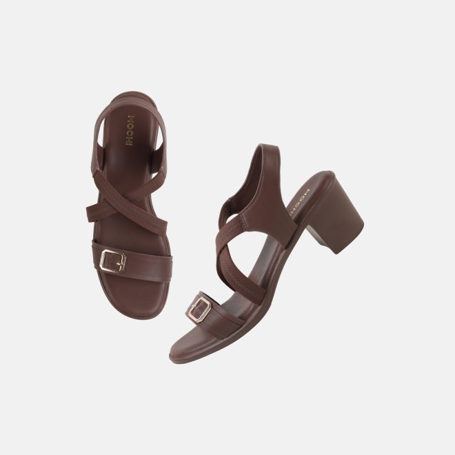 Mochi Women Brown Casual Sandals (SKU: 33-1206-12-36)
