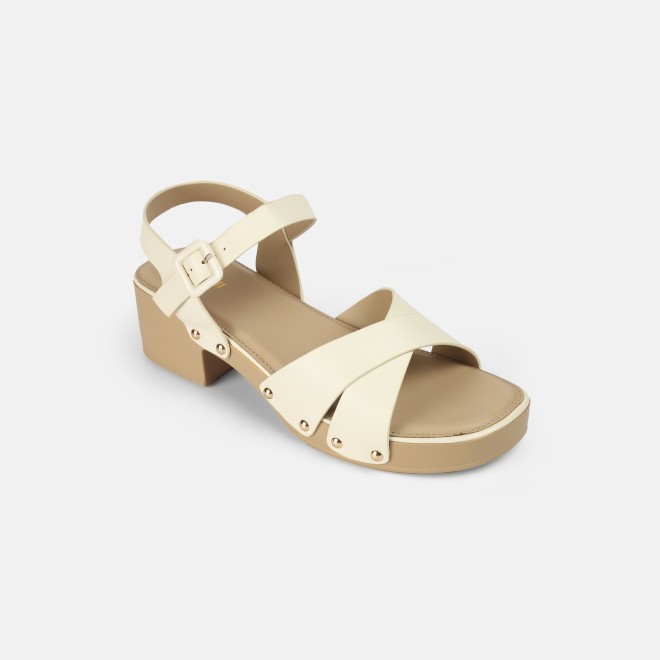 Mochi Women Off-white Casual Sandals (SKU: 33-1208-66-38)