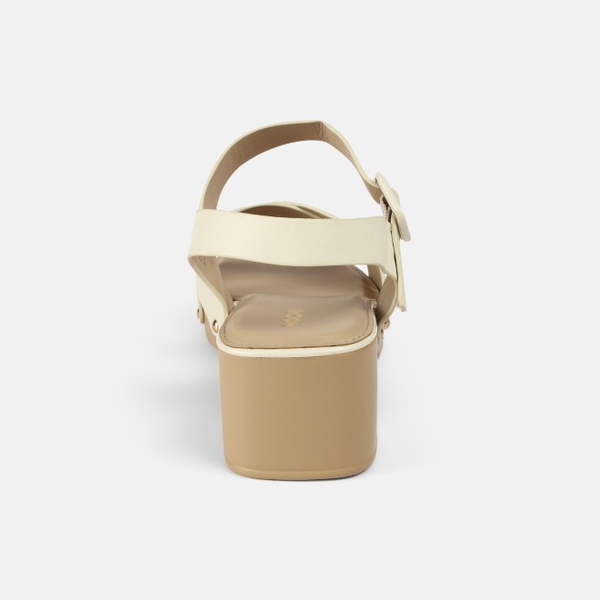 Mochi Women Off-white Casual Sandals (SKU: 33-1208-66-38)