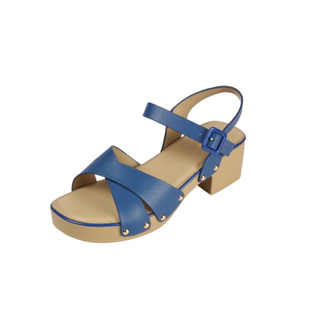 Mochi Women Blue Casual Sandals (SKU: 33-1208-45-36)