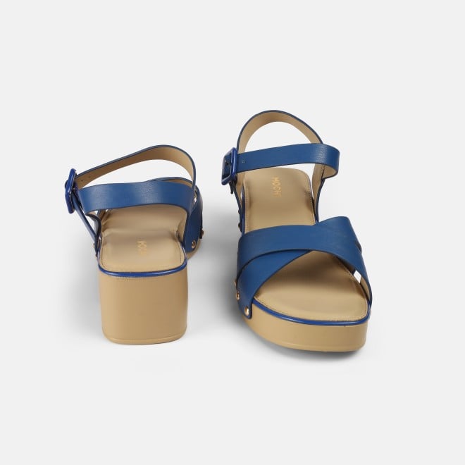 Mochi Women Blue Casual Sandals (SKU: 33-1208-45-36)