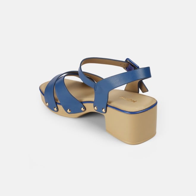 Mochi Women Blue Casual Sandals (SKU: 33-1208-45-36)