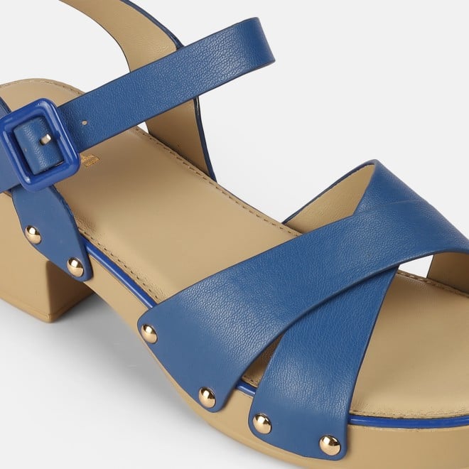 Mochi Women Blue Casual Sandals (SKU: 33-1208-45-36)