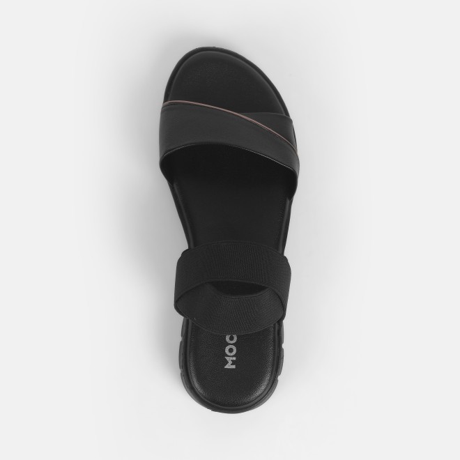 Mochi Women Black Casual Sandals (SKU: 33-1216-11-36)