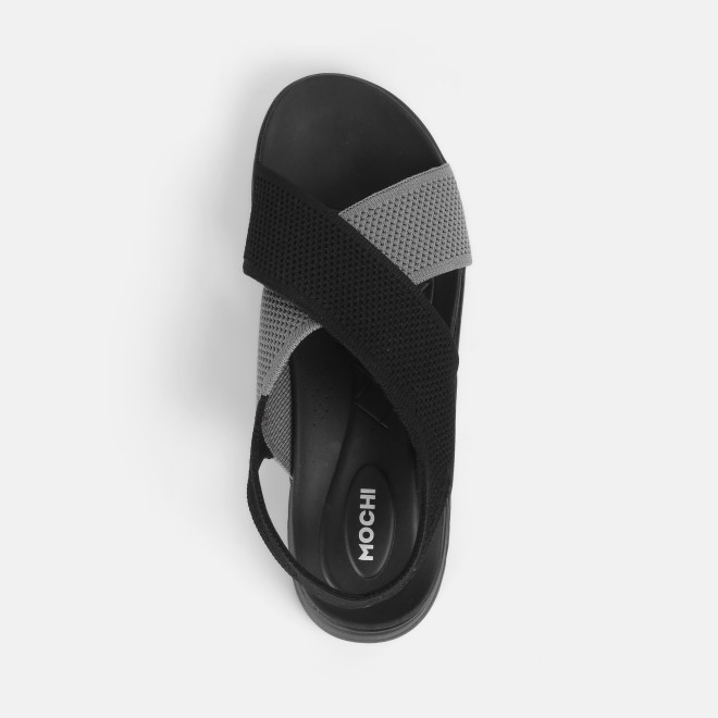 Mochi Women Black Casual Sandals (SKU: 33-1218-11-37)