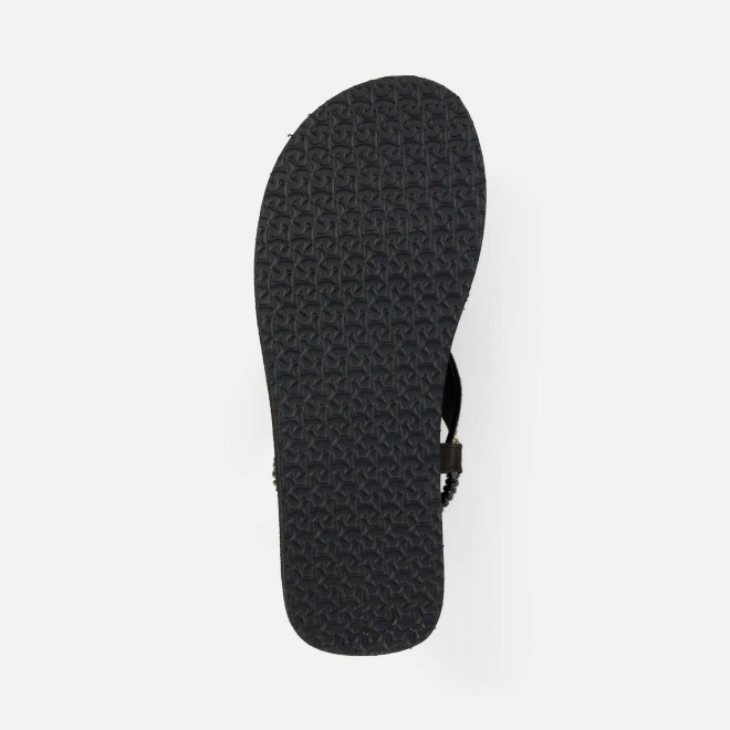 Mochi Women Black Casual Sandals (SKU: 33-1219-11-37)
