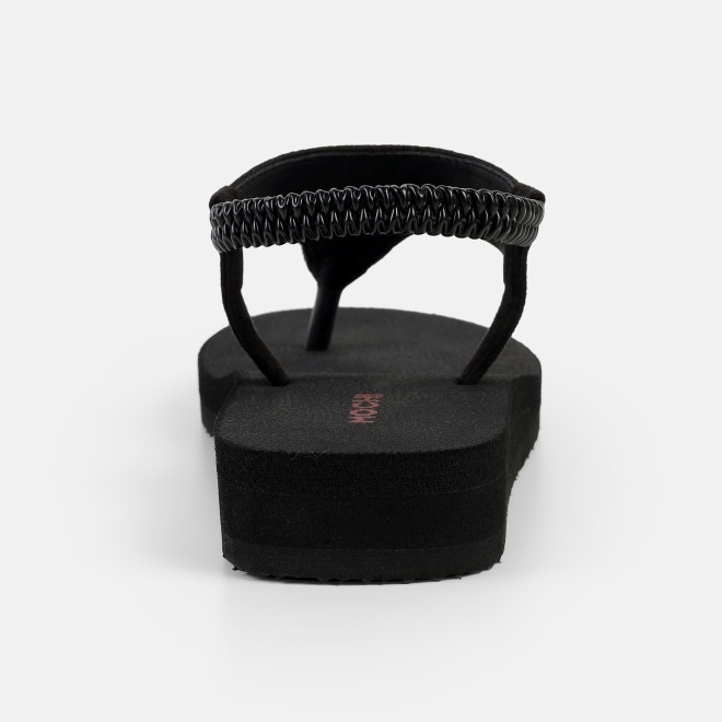 Mochi Women Black Casual Sandals (SKU: 33-1219-11-36)