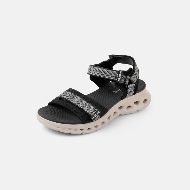 Mochi Women Black Casual Sandals (SKU: 33-1221-11-36)