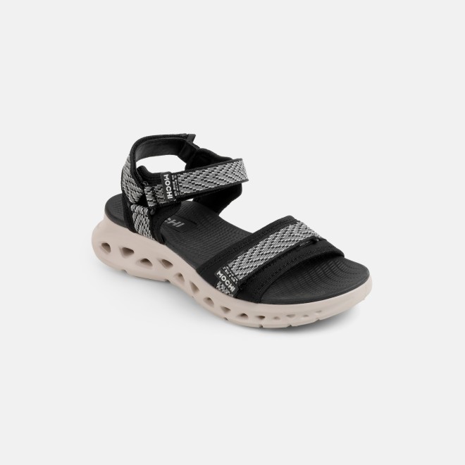 Mochi Women Black Casual Sandals (SKU: 33-1221-11-36)