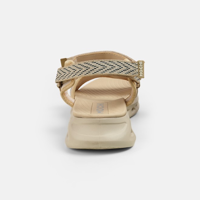Mochi Women Beige Casual Sandals (SKU: 33-1221-20-36)