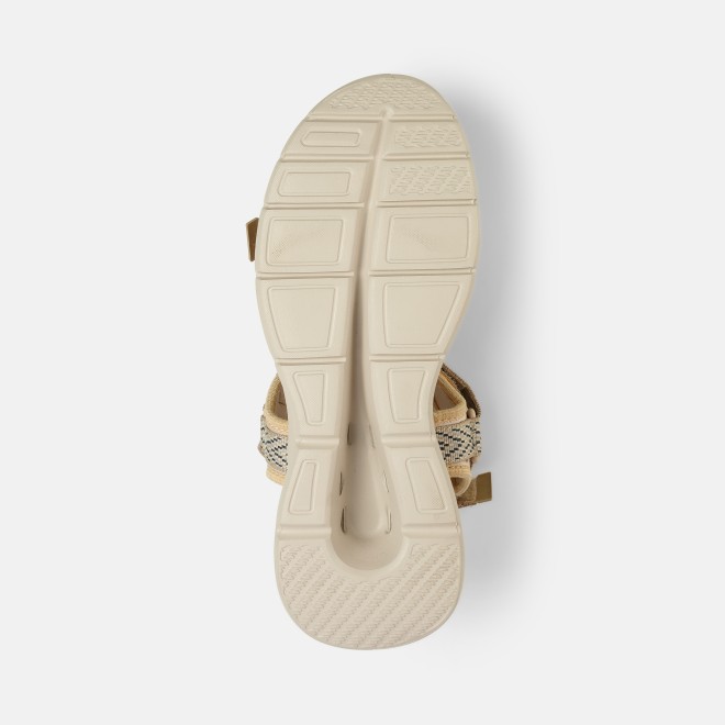 Mochi Women Beige Casual Sandals (SKU: 33-1221-20-36)