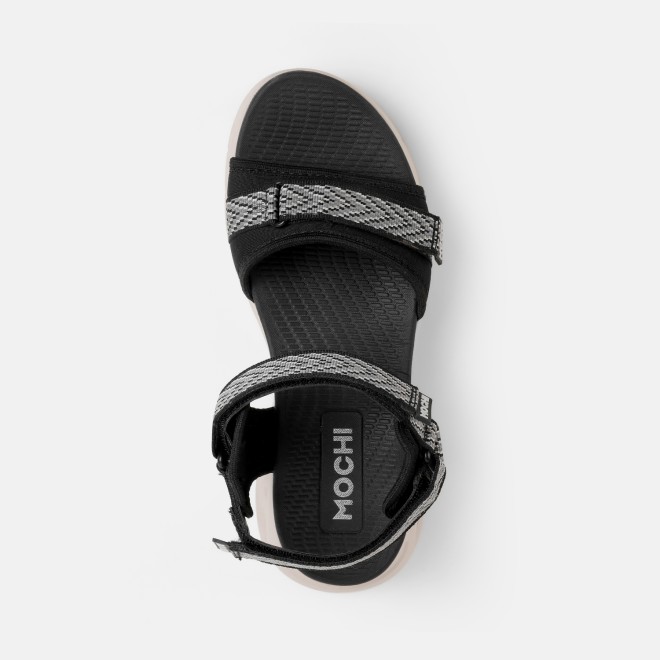 Mochi Women Black Casual Sandals (SKU: 33-1221-11-36)
