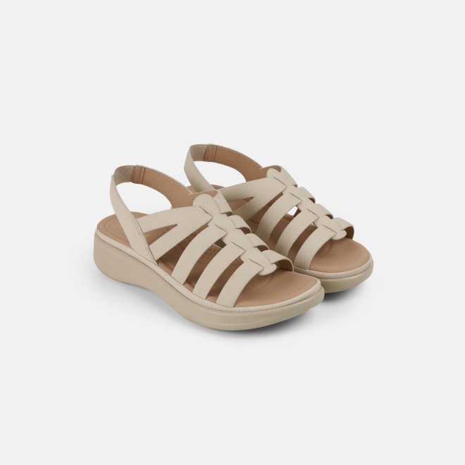 Mochi Women Off-white Casual Sandals (SKU: 33-1227-66-39)