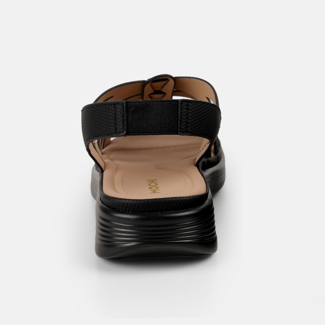 Mochi Women Black Casual Sandals (SKU: 33-1227-11-36)