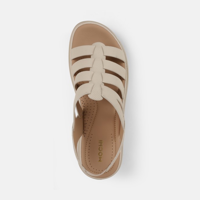 Mochi Women Off-white Casual Sandals (SKU: 33-1227-66-39)