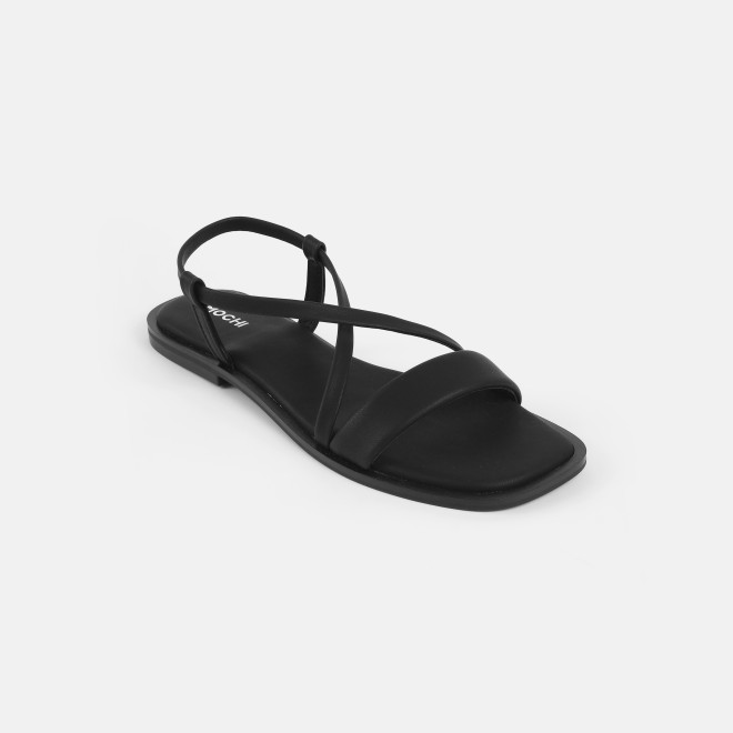 Mochi Women Black Casual Sandals (SKU: 33-1234-11-36)