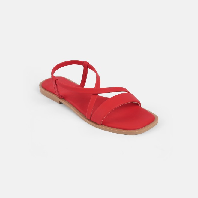 Mochi Women Red Casual Sandals (SKU: 33-1234-18-36)