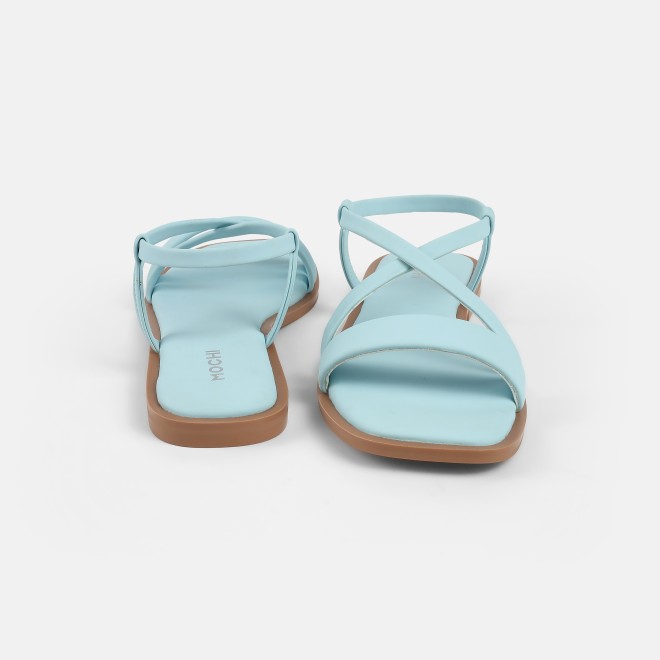 Mochi Women Blue Casual Sandals (SKU: 33-1234-45-36)