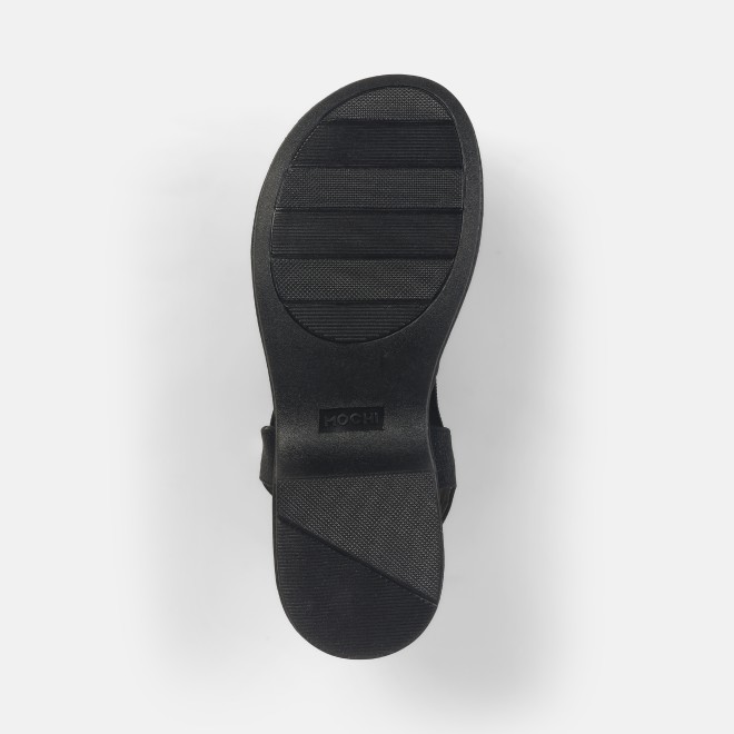 Mochi Women Black Casual Sandals (SKU: 33-1237-11-36)