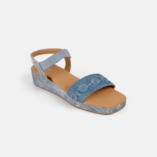 Mochi Women Blue Casual Sandals (SKU: 33-1255-45-36)