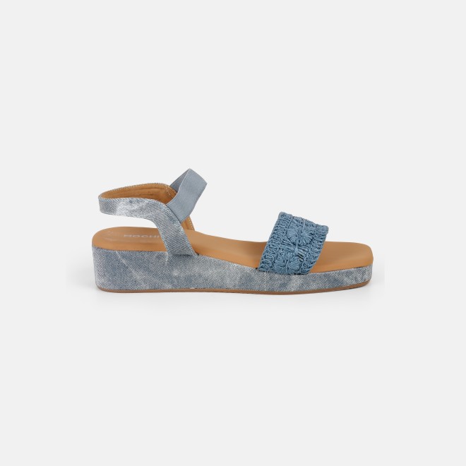 Mochi Women Blue Casual Sandals (SKU: 33-1255-45-36)