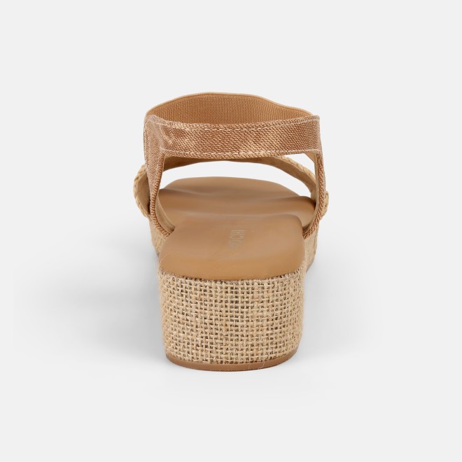 Mochi Women Beige Casual Sandals (SKU: 33-1255-20-36)