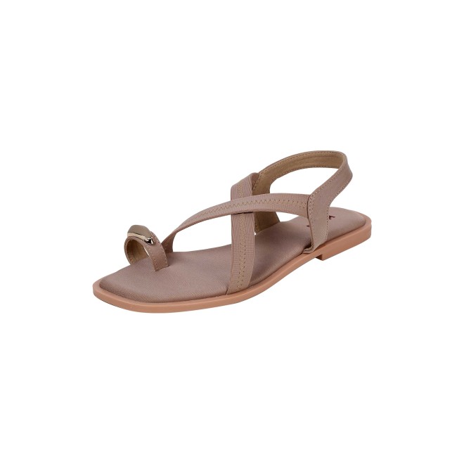 Mochi Women Beige Casual Sandals (SKU: 33-1256-20-38)