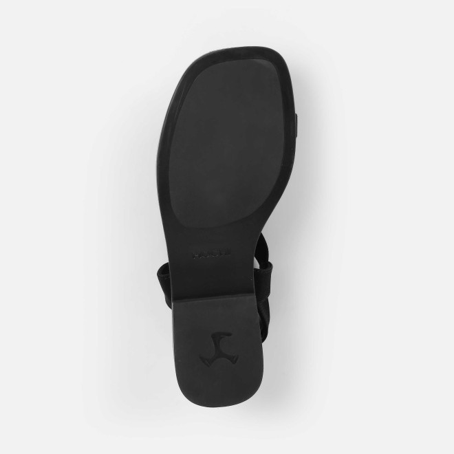 Mochi Women Black Casual Sandals (SKU: 33-1256-11-36)