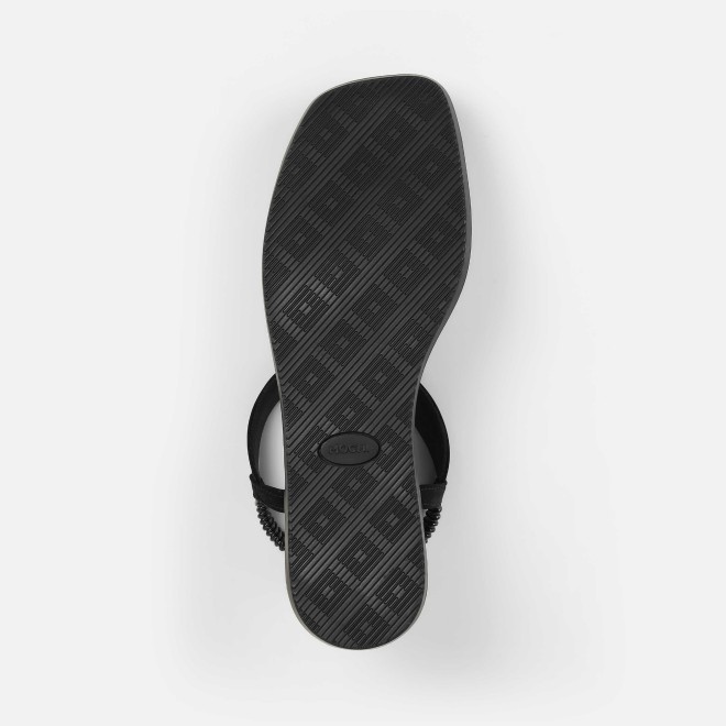 Mochi Women Black Casual Sandals (SKU: 33-1286-11-36)