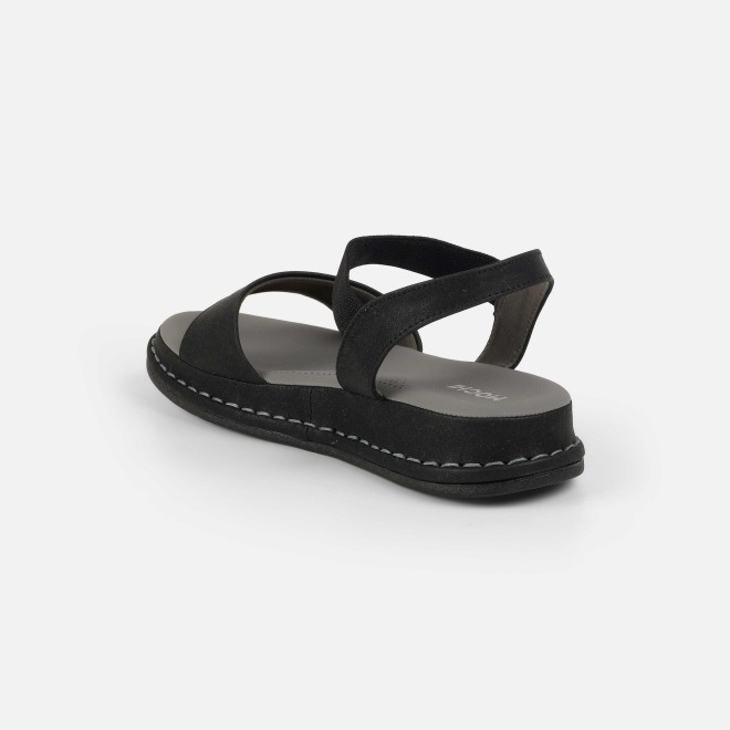 Mochi Women Black Casual Sandals (SKU: 33-1291-11-36)
