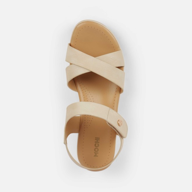 Mochi Women Beige Casual Comfort (SKU: 33-1294-20-36)