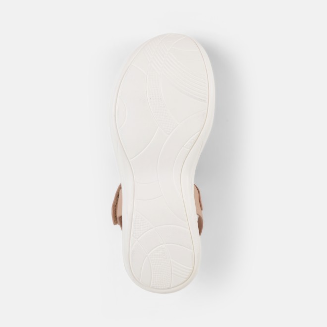 Mochi Women Tan Casual Sandals (SKU: 33-1295-23-36)
