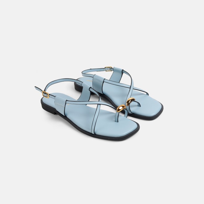 Mochi Women Blue Casual Sandals (SKU: 33-1299-45-37)