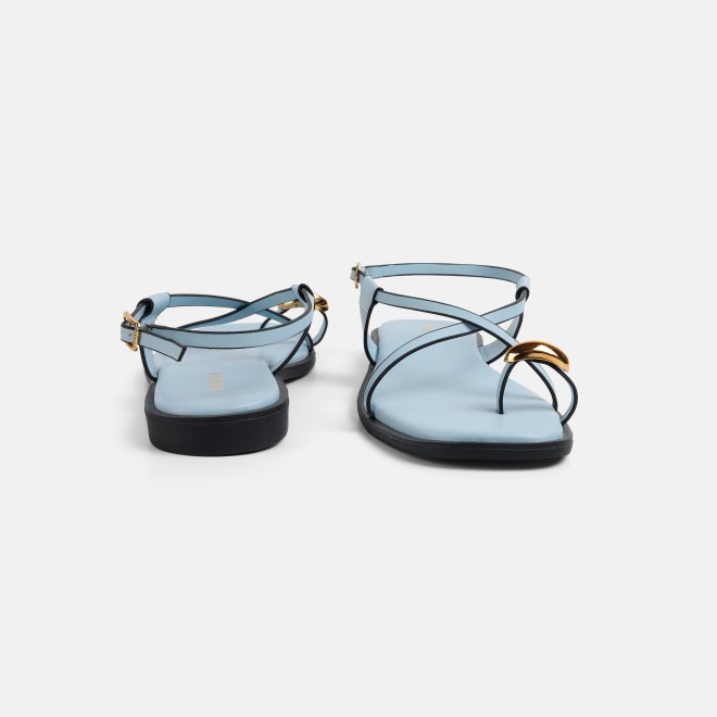 Mochi Women Blue Casual Sandals (SKU: 33-1299-45-37)