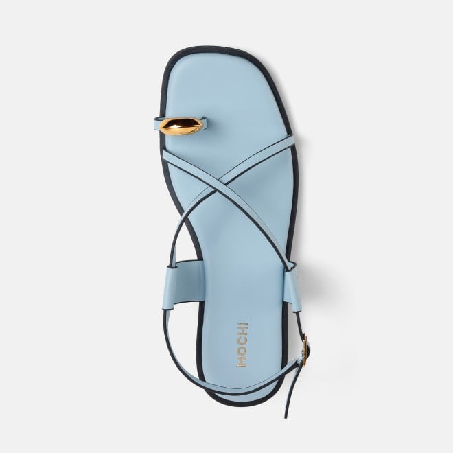 Mochi Women Blue Casual Sandals (SKU: 33-1299-45-37)