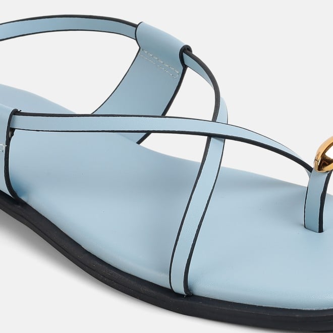 Mochi Women Blue Casual Sandals (SKU: 33-1299-45-37)
