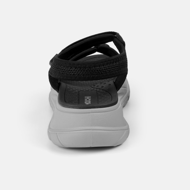 Mochi Women Black Casual Sandals (SKU: 33-1307-11-38)