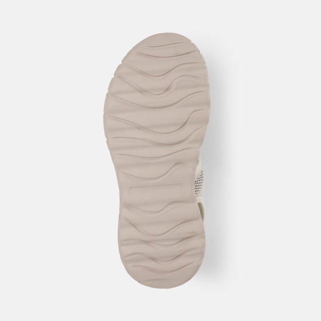 Mochi Women Beige-red Casual Sandals (SKU: 33-1307-89-36)