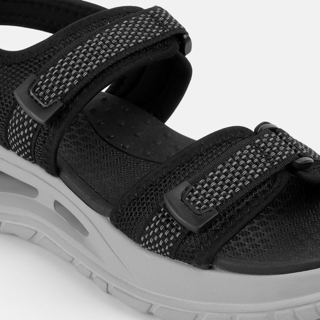 Mochi Women Black Casual Sandals (SKU: 33-1307-11-38)