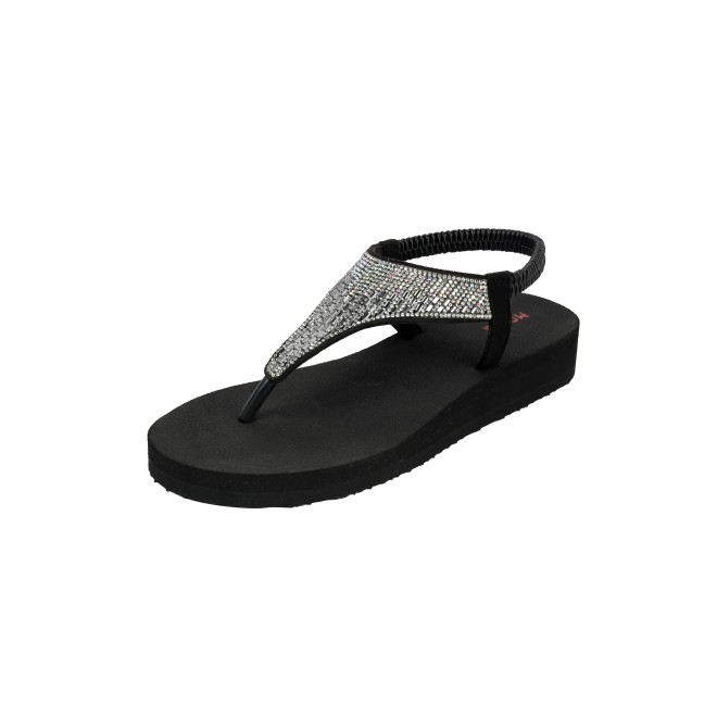 Mochi Women Black Casual Sandals (SKU: 33-1310-11-36)