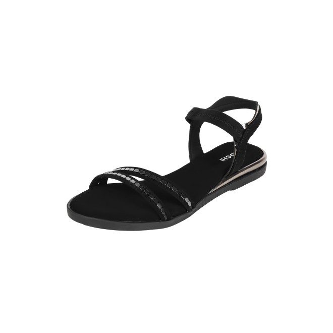 Mochi Women Black Casual Sandals (SKU: 33-1329-11-36)