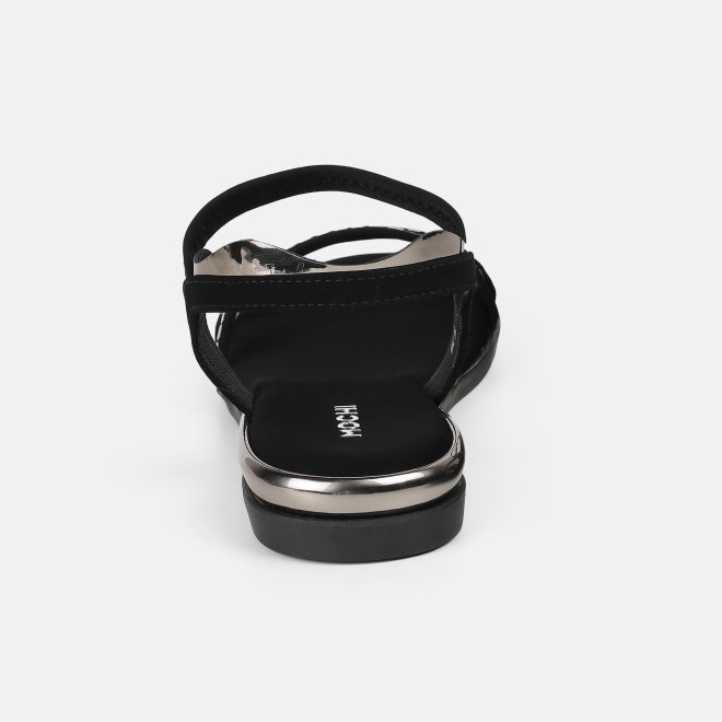 Mochi Women Black Casual Sandals (SKU: 33-1329-11-36)