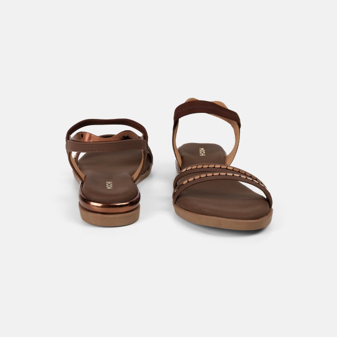 Mochi Women Brown Casual Sandals (SKU: 33-1329-12-36)