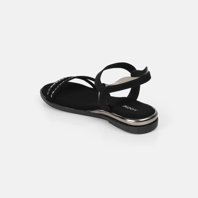 Mochi Women Black Casual Sandals (SKU: 33-1329-11-36)