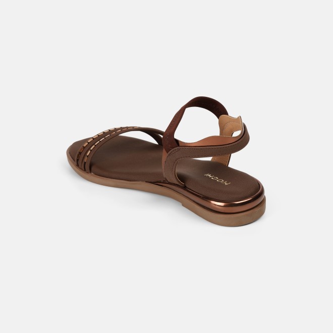 Mochi Women Brown Casual Sandals (SKU: 33-1329-12-36)